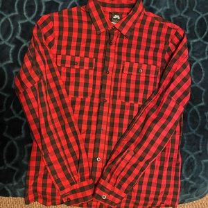 Nike Long Sleeve Button Down Shirt